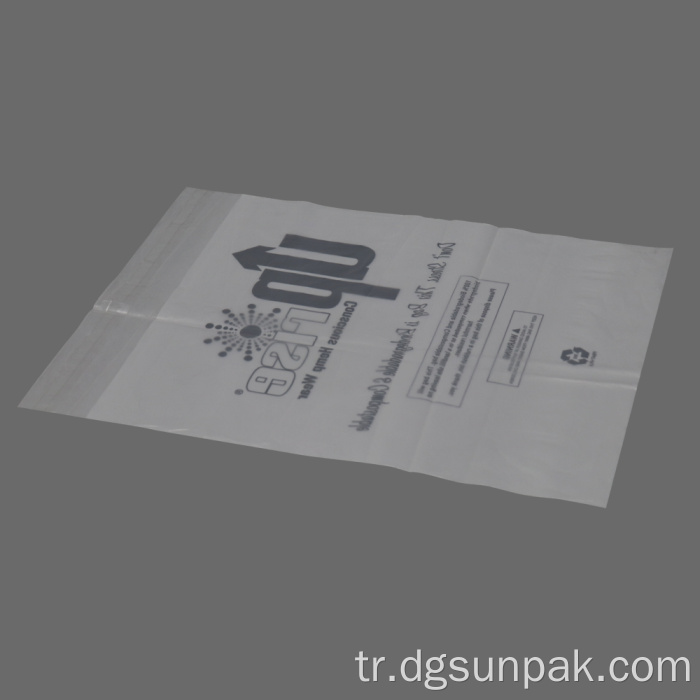 Kendini Sızdırmaz Giysiler Ambalaj GRS Geri Dönüşümlü PE Çantalar